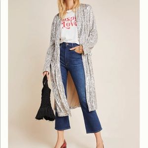 NWT BB Dakota sequin duster